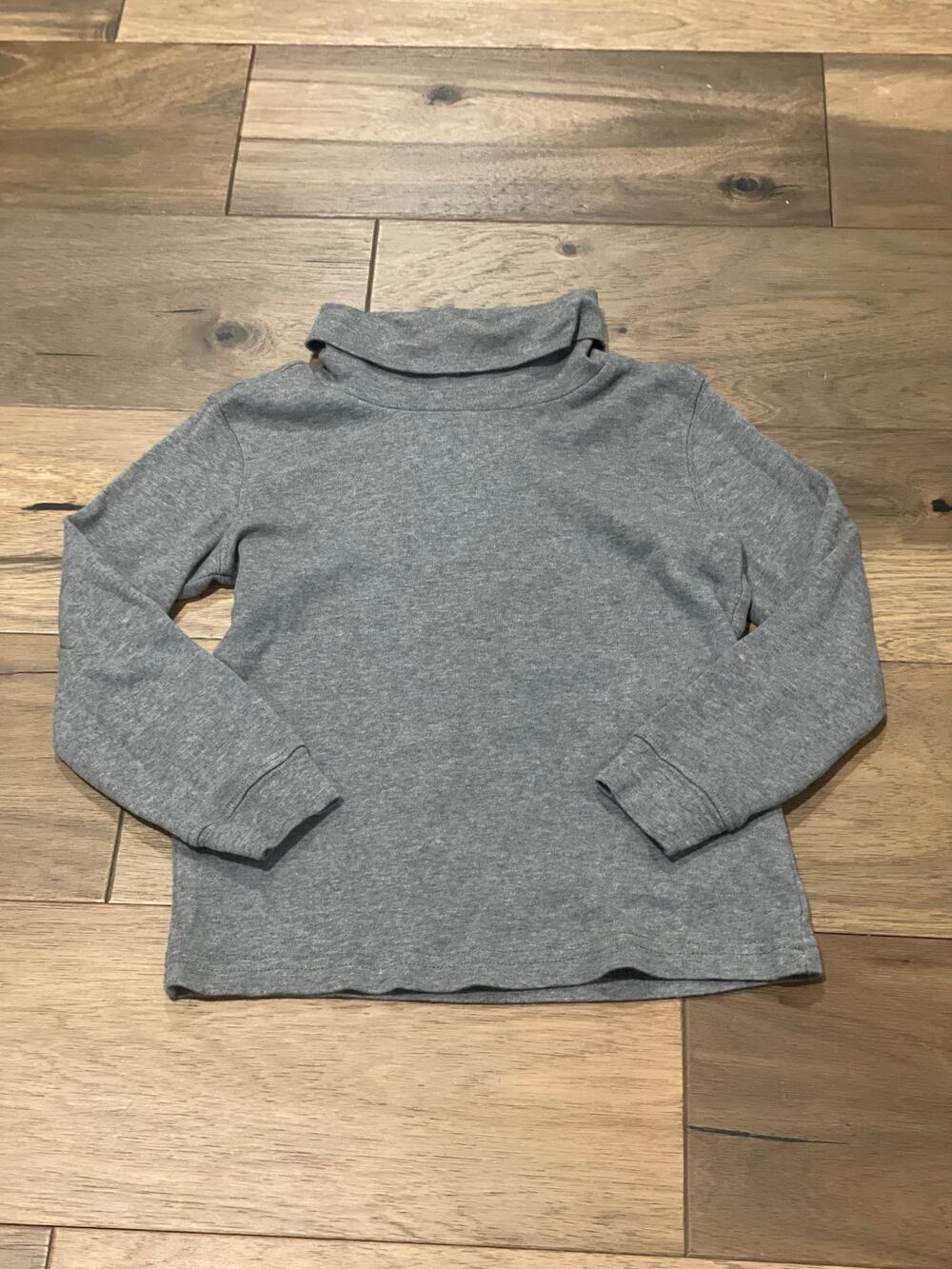 Carter's Kid Gray Turtleneck Knit Shirt Size 5/5A